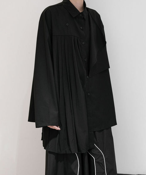 Half Pleated Blouse